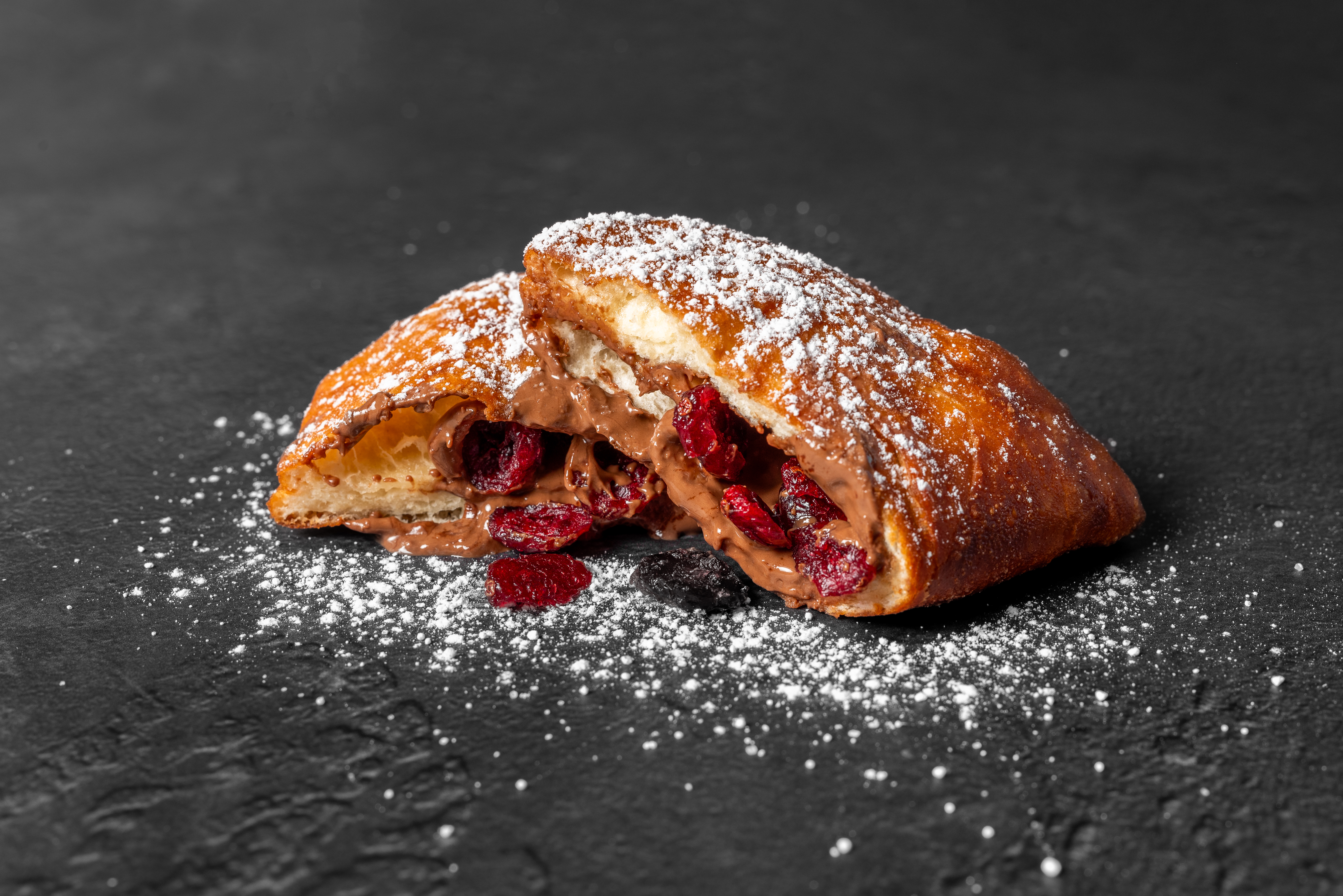 Csokis-áfonyás pirog